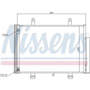 Слика 1 $на Ладник за клима NISSENS 940356