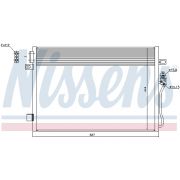 Слика 1 на Ладник за клима NISSENS 940379