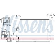 Слика 1 на Ладник за клима NISSENS 940420