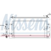 Слика 1 на Ладник за клима NISSENS 940453