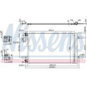 Слика 1 на Ладник за клима NISSENS 940458