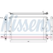 Слика 1 на Ладник за клима NISSENS 940468