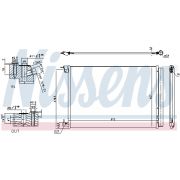 Слика 1 на Ладник за клима NISSENS 940519