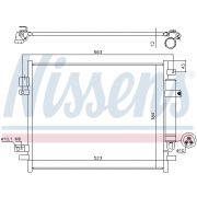 Слика 1 $на Ладник за клима NISSENS 940789