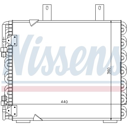 Слика на Ладник за клима NISSENS 94172 за BMW 3 Sedan E30 316 i - 100 коњи бензин