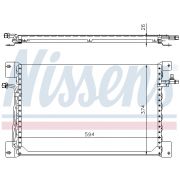 Слика 1 $на Ладник за клима NISSENS 94177