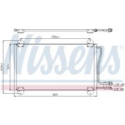 Слика 1 на Ладник за клима NISSENS 94225