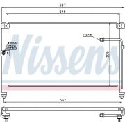 Слика 1 $на Ладник за клима NISSENS 94294