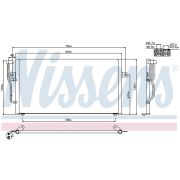 Слика 1 на Ладник за клима NISSENS 94305