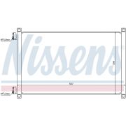 Слика 1 $на Ладник за клима NISSENS 94533