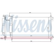 Слика 1 на Ладник за клима NISSENS 94621