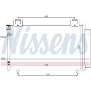 Слика 1 на Ладник за клима NISSENS 94730