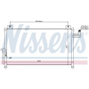 Слика 1 $на Ладник за клима NISSENS 94742