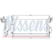 Слика 1 на Ладник за клима NISSENS 94775