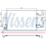 Слика 1 на Ладник за клима NISSENS 94777