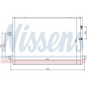 Слика 1 на Ладник за клима NISSENS 94787