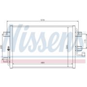 Слика 1 на Ладник за клима NISSENS 94825