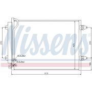 Слика 1 на Ладник за клима NISSENS 94831