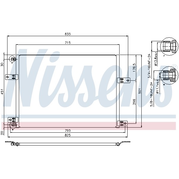 Слика на Ладник за клима NISSENS 94912 за камион Renault Magnum E.TECH 480.26 - 472 коњи дизел