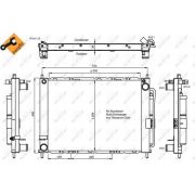 Слика 1 $на Ладник за клима NRF EASY FIT 350057