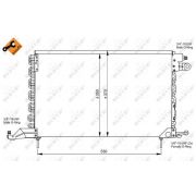 Слика 1 на Ладник за клима NRF EASY FIT 35027