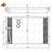 Слика 1 $на Ладник за клима NRF EASY FIT 35306