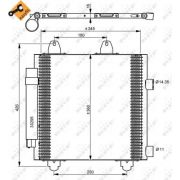 Слика 1 $на Ладник за клима NRF EASY FIT 35778