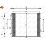 Слика 1 $на Ладник за клима NRF EASY FIT 35960