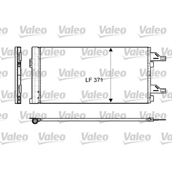 Слика на Ладник за клима VALEO 814085 за Citroen Jumper Platform 2.0 BlueHDi 160 - 163 коњи дизел