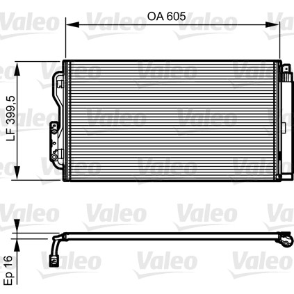 Слика на Ладник за клима VALEO 814191 за BMW 1 F21 125 d - 211 коњи дизел