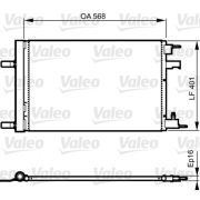 Слика 1 на Ладник за клима VALEO 814201