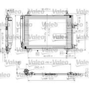 Слика 1 на Ладник за клима VALEO 817524