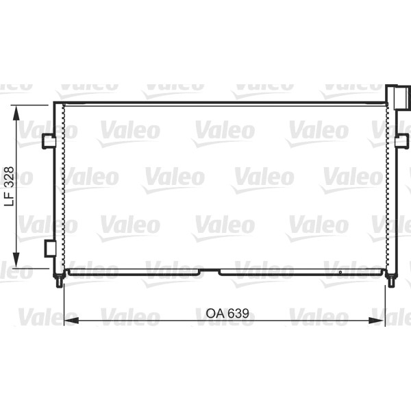 Слика на Ладник за клима VALEO New Part 818984 за камион Volvo FM 12/460 - 460 коњи дизел