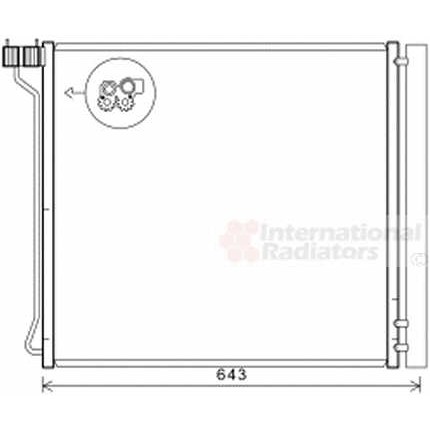 Слика на Ладник за клима VAN WEZEL 06005474 за BMW X5 F15 M 50 d - 381 коњи дизел