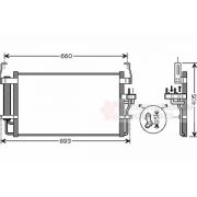 Слика 1 на Ладник за клима VAN WEZEL 82005092