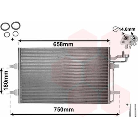 Слика на Ладник за клима VAN WEZEL IR PLUS 59005140