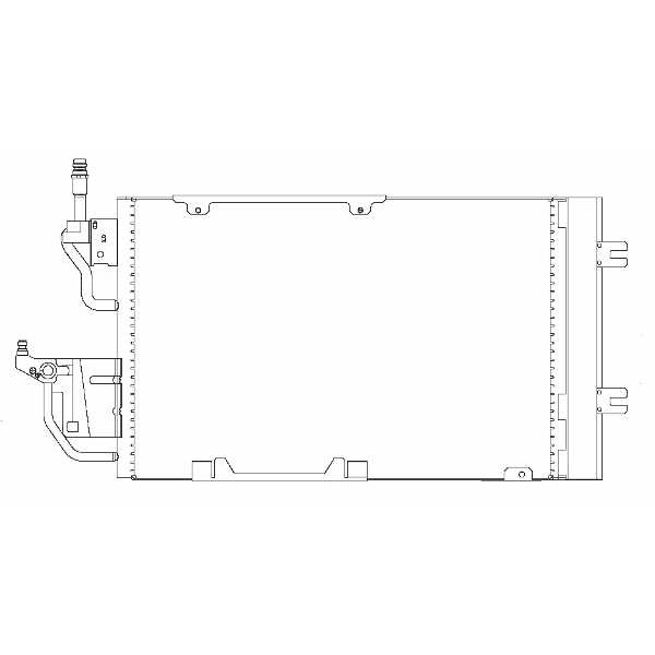 Слика на Ладник за клима WAECO 8880400413 за Opel Astra H GTC 1.9 CDTi 16V - 120 коњи дизел