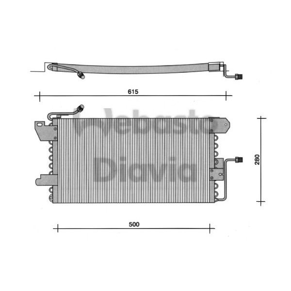 Слика на Ладник за клима WEBASTO 82D0225029B за Ford Fiesta 3 (gfj) 1.3 - 60 коњи бензин