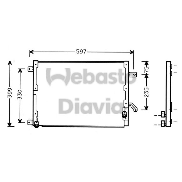 Слика на Ладник за клима WEBASTO 82D0225190A