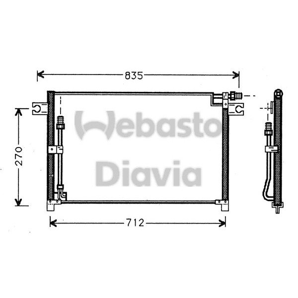 Слика на Ладник за клима WEBASTO 82D0225220A