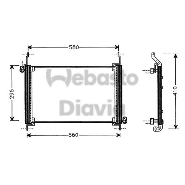 Слика на Ладник за клима WEBASTO 82D0225264A