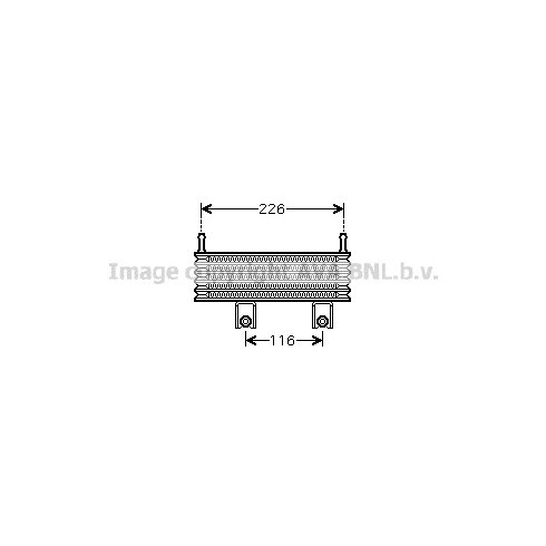 Слика на ладник за масло, автоматски менувач AVA QUALITY COOLING HY3152 за Hyundai Grandeur (XG) 350 - 197 коњи бензин