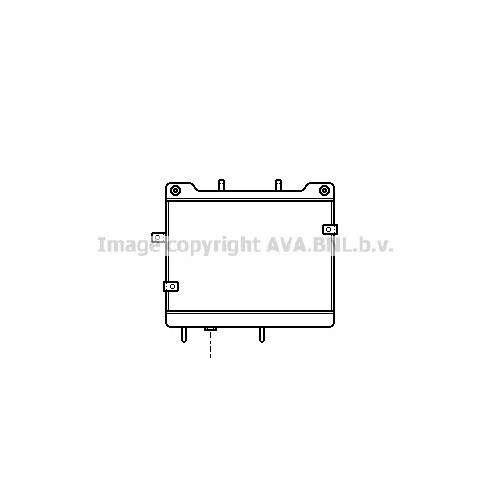 Слика на Ладник за масло, автоматски менувач AVA QUALITY COOLING MS3140