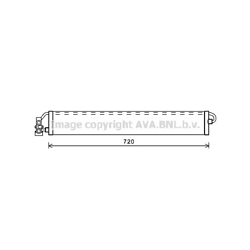 Слика на Ладник за масло, автоматски менувач AVA QUALITY COOLING PR3078