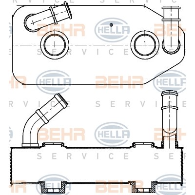 Слика на ладник за масло, автоматски менувач HELLA 8MO 376 787-681 за Seat Toledo 2 Saloon (1M2) 1.9 TDI - 130 коњи дизел