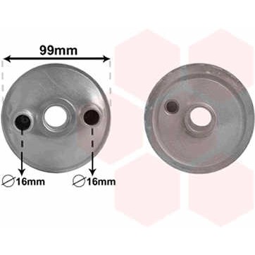 Слика на ладник за масло, автоматски менувач VAN WEZEL 58003358 за Seat Toledo 3 (5P2) 2.0 FSI - 150 коњи бензин