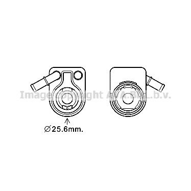 Слика на Ладник за масло AVA QUALITY COOLING FD3622