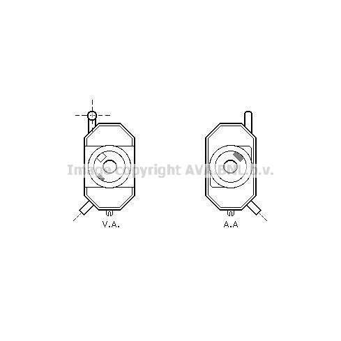 Слика на Ладник за масло AVA QUALITY COOLING PE3272