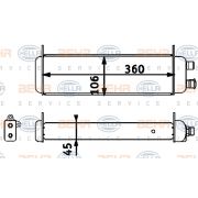 Слика 1 на Ладник за масло HELLA BEHR  SERVICE  PREMIUM LINE 8MO 376 725-711