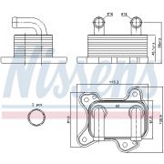 Слика 1 на Ладник за масло NISSENS 90682